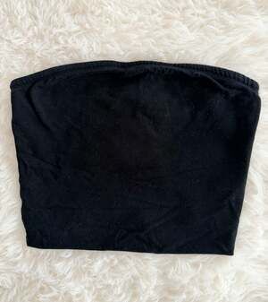 MixMatchy Black Strapless Tube Top Size S